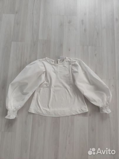 Блузка рубашка для девочки размер 122,7 лет, Zara