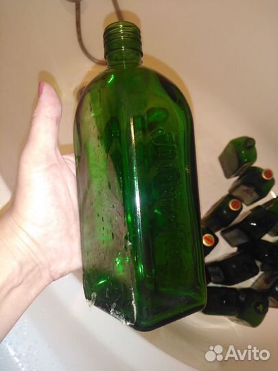 Бутылки зеленые оригинальные от Ягермастера