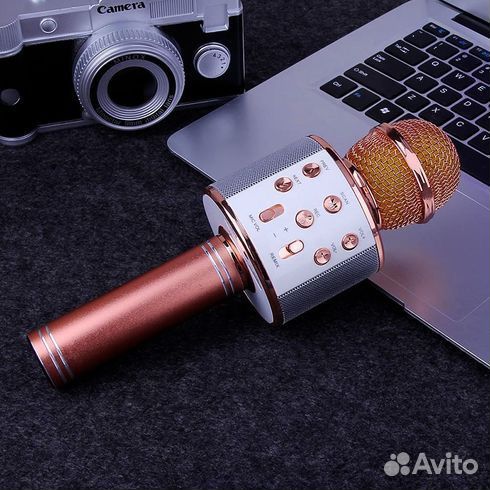 Оригинальный караоке микрофон wster 858