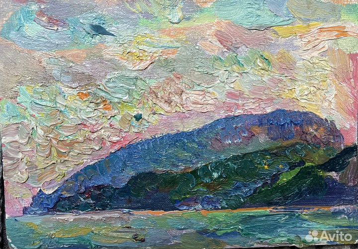 Этюды маслом СССР 70-годы