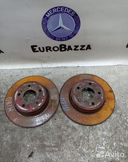 Задние тормозные диски Mercedes W209