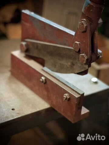 Ножницы рычажные на станине СССР