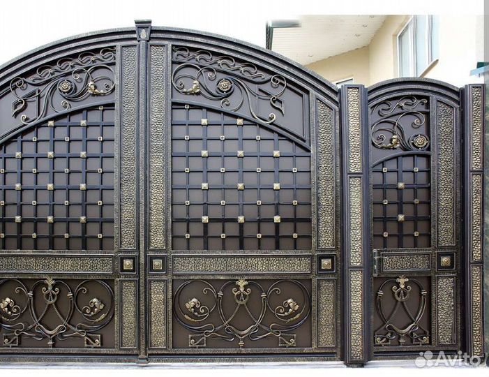 Реставрация ворот покраска стен покраска ворот