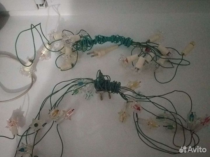 Елочная гирлянда СССР
