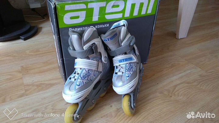 Ролики раздвижные, размер 25-28