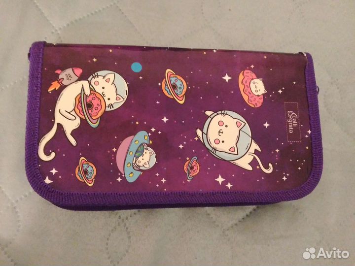 Пенал новый с котиками