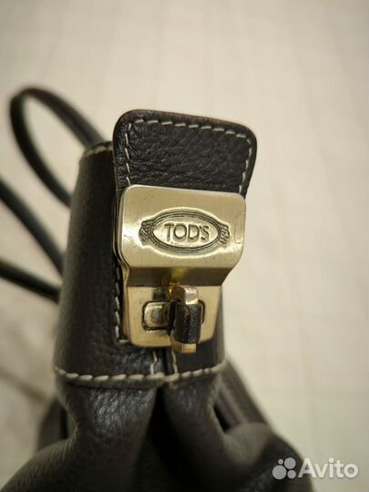 Сумка Tod's натуральная кожа