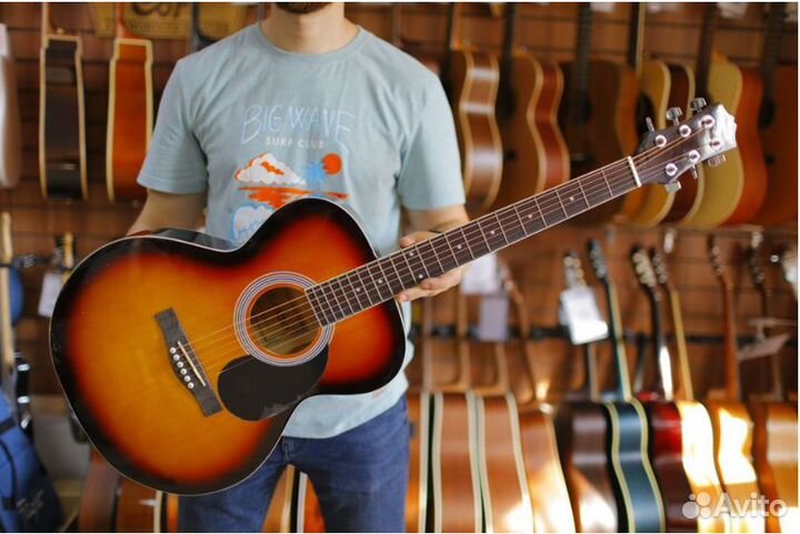 Акустическая гитара Colombo + Аксессуары