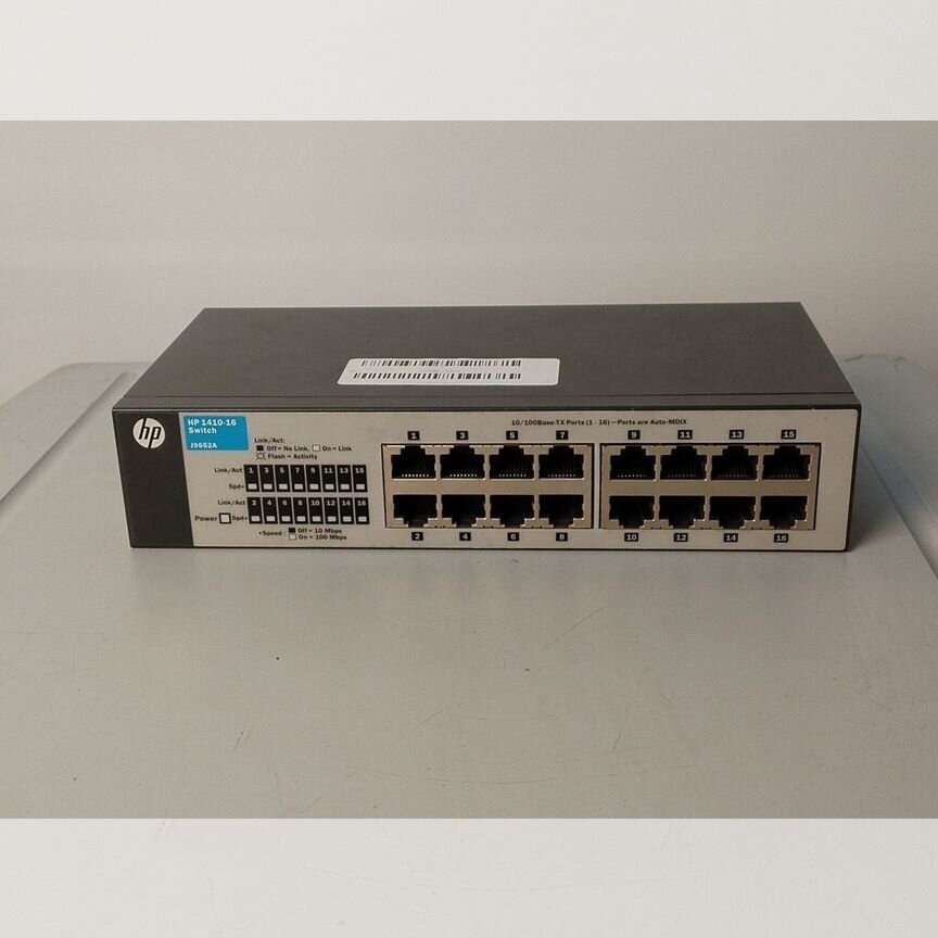 [1410-16] Коммутатор Hp J9662a 1410-16
