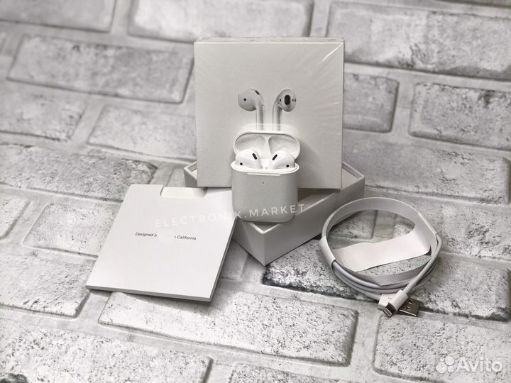 AirPods2+Чехол+доставка