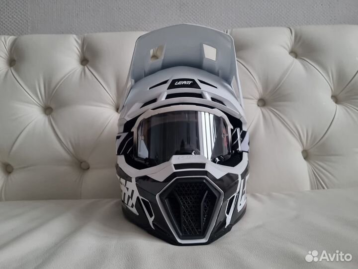 White Вlасk New enduro Kit шлем Leatt 7.5
