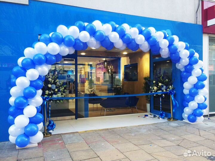 Украшение шарами, Гирлянды из шаров, Арки из шаров