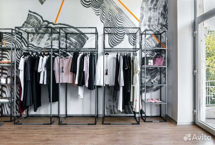 Торговое оборудование в стиле лофт