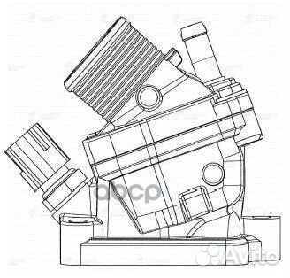 Термостат для а/м Volvo XC90 (02) 2.4D/2.5T L