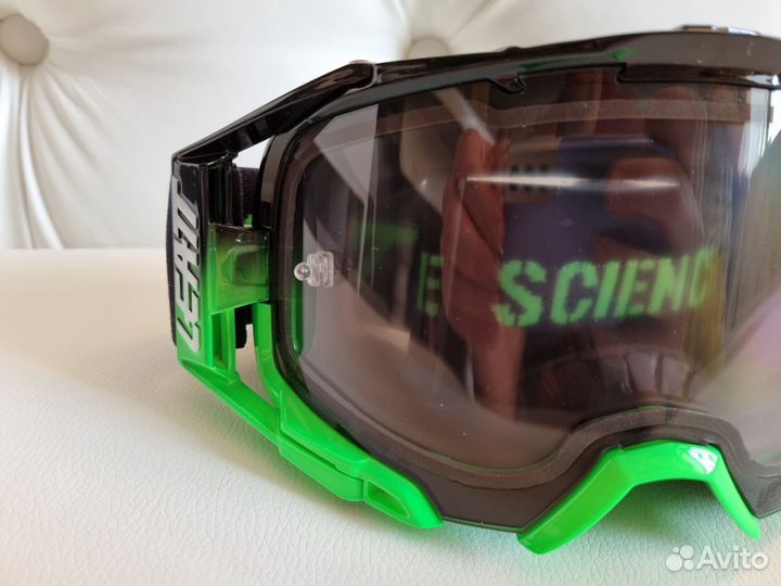 Маска кроссовая Leatt Velocity 6.5 Neon Light Lime