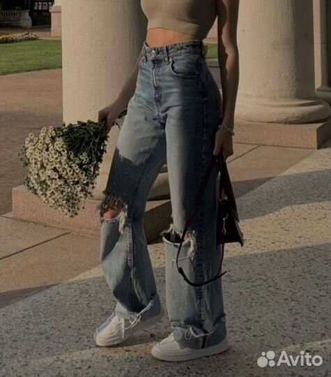 Zara джинсы