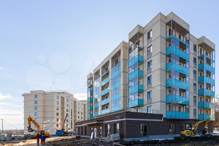 1-к. квартира, 45,7 м², 4/17 эт.