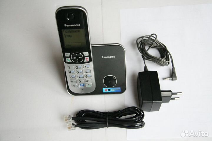 Радиотелефон Panasonic dect KX-TG6811RUB