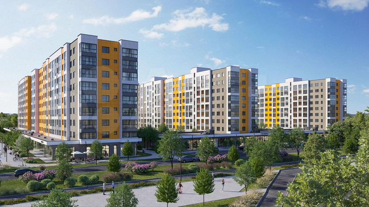 Квартира-студия, 22,7 м², 9/9 эт.