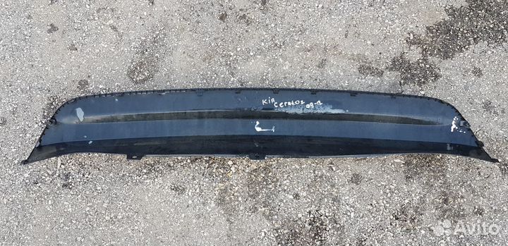 Kia cerato 2 2008-2013 Юбка заднего бампера