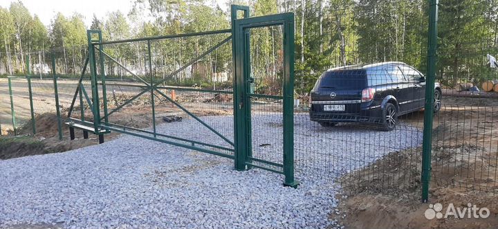 Сваи заборные