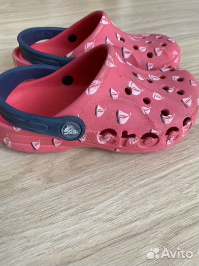 Сабо Crocs крокс С12 стелька 19 см для мальчика