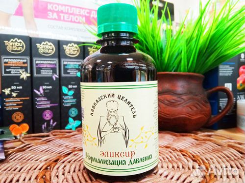 Эликсир безалкогольный Нормализация давления