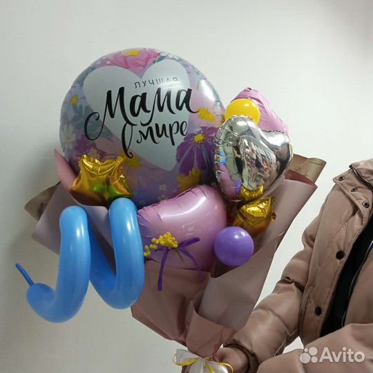 Букет из воздушных шаров