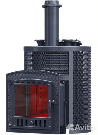 Чугунные печи для бани Avangard Ураган