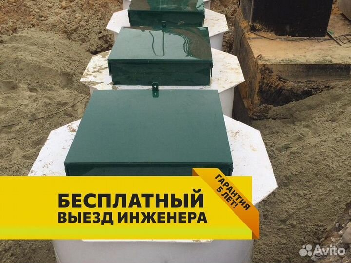 Септик Малахит в рассрочку