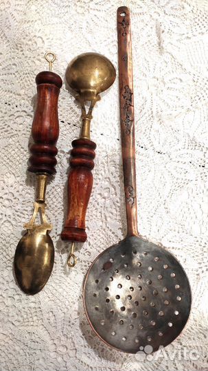 Кухонная утварь Медь, латунь