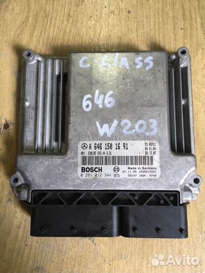 Эбу A6461501691 Mercedes W203 2.2cdi C-class