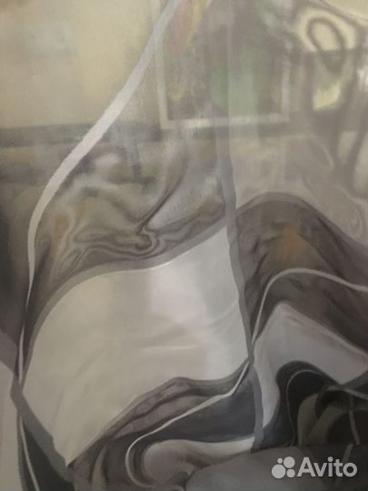 Отрез капроновой ткани на шторы