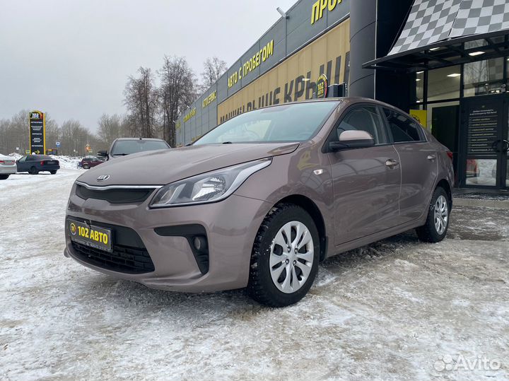 Kia Rio 1.6 AT, 2018, 77 500 км