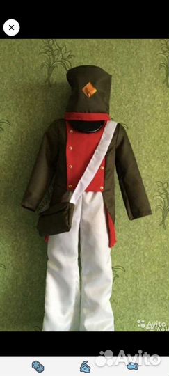 Костюм оловянный солдат