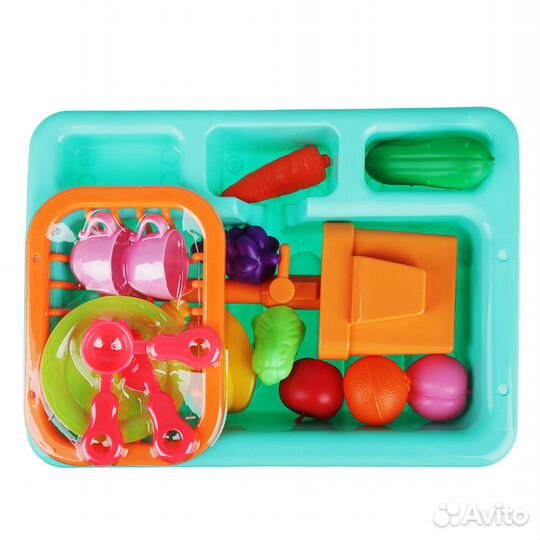 Раковина с настоящей водой игрушка