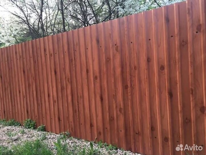 Декоративный профнастил