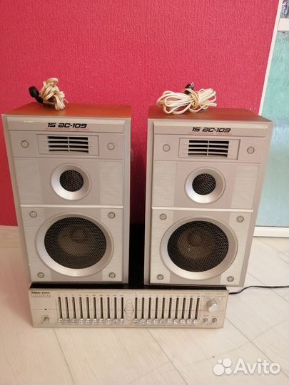 Продам эквалайзер стереофонический с колонками