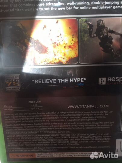 DVD Titanfall лицензия