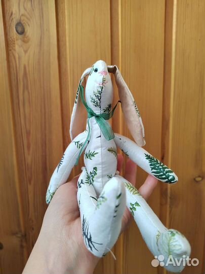 Заяц тильда символ 2023 года ручная работа