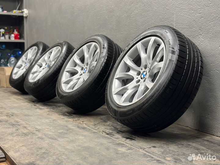 Колеса в сборе BMW X5 X6 разновылетные R19 с новой