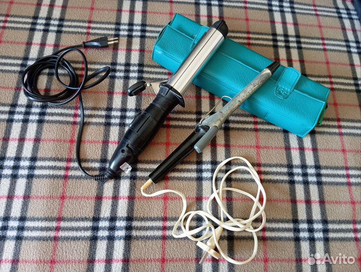 Плойки и футляр