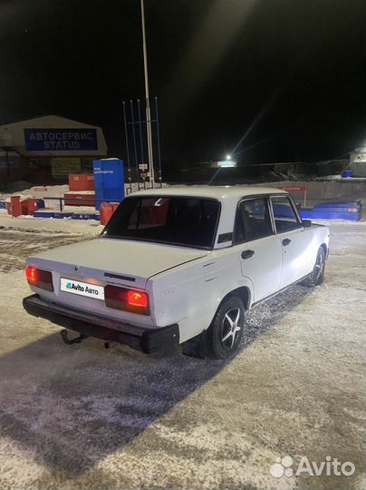 ВАЗ 2107 1.5 МТ, 2001, 100 000 км