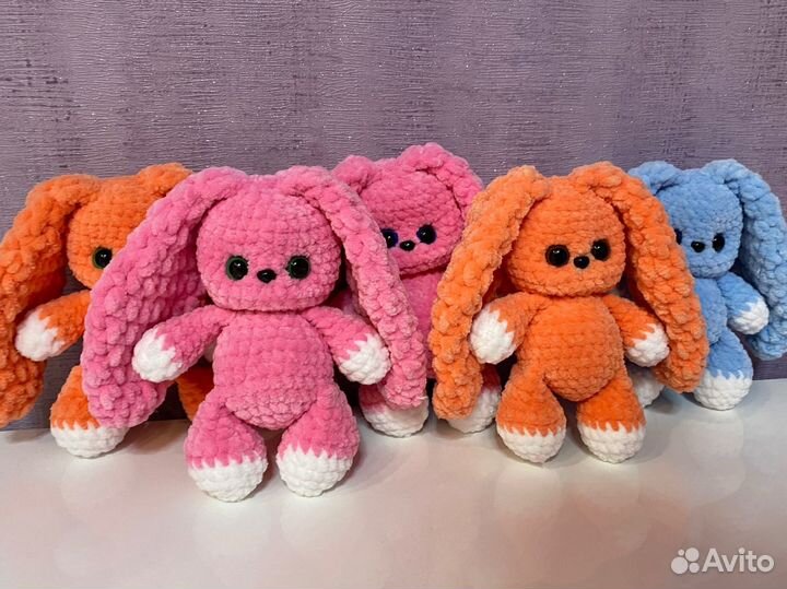 Вязаные игрушки ручной работы