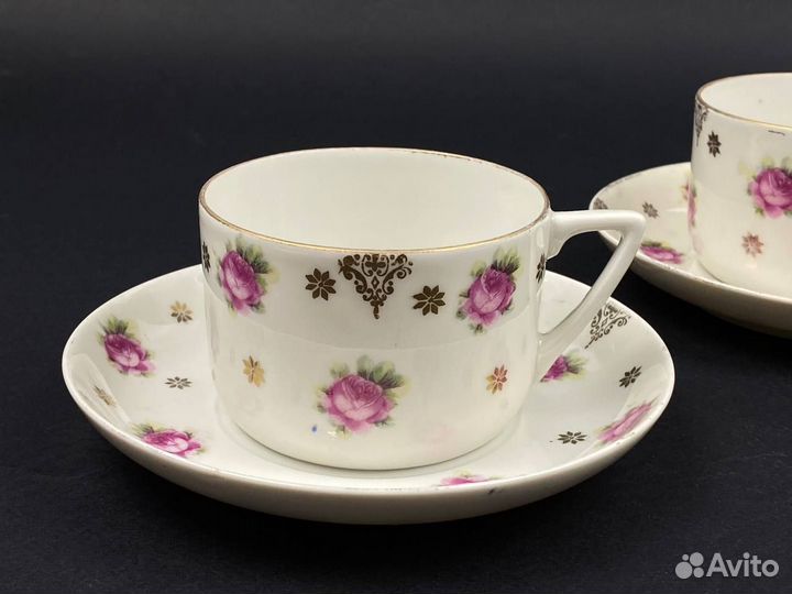 Антикварные чайные пары 