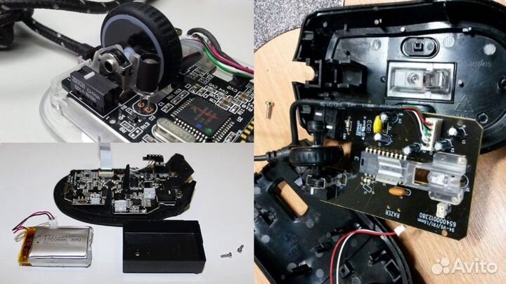 Ремонт геймпадов PS xbox, игровых мышек, клавиатур