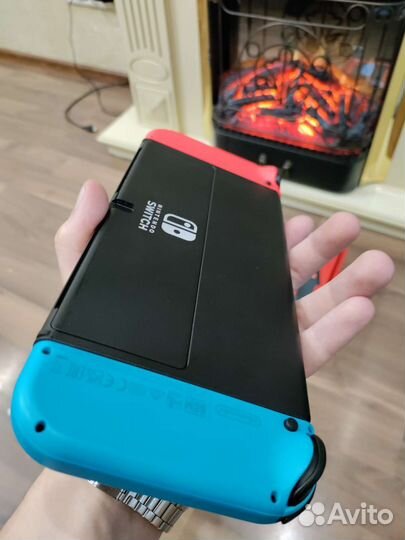 Nintendo switch oled прошитая 256гб