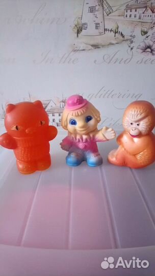 Резиновые игрушки СССР