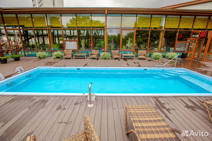 Бассейн из композита 10х3,6