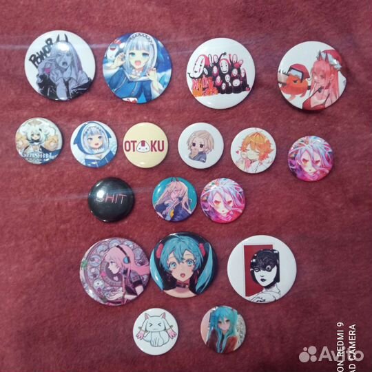 Аниме значки